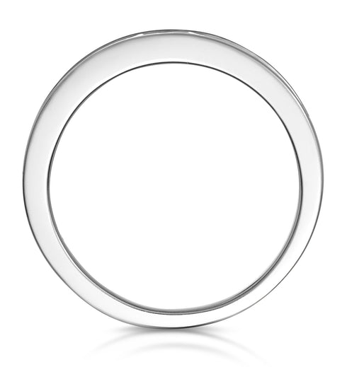 Alexa Matching Wedding Band 0.55ct H/Si Diamond in 18K White Gold